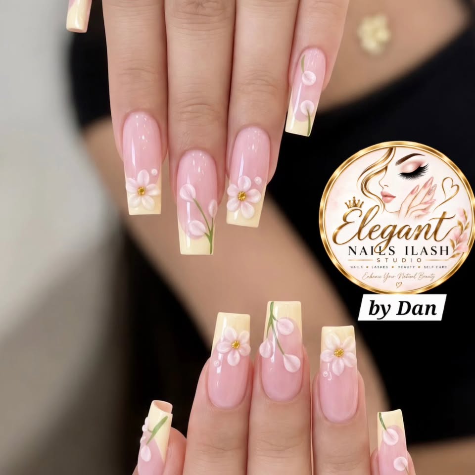 Artisan Floral Nail Art by Dan