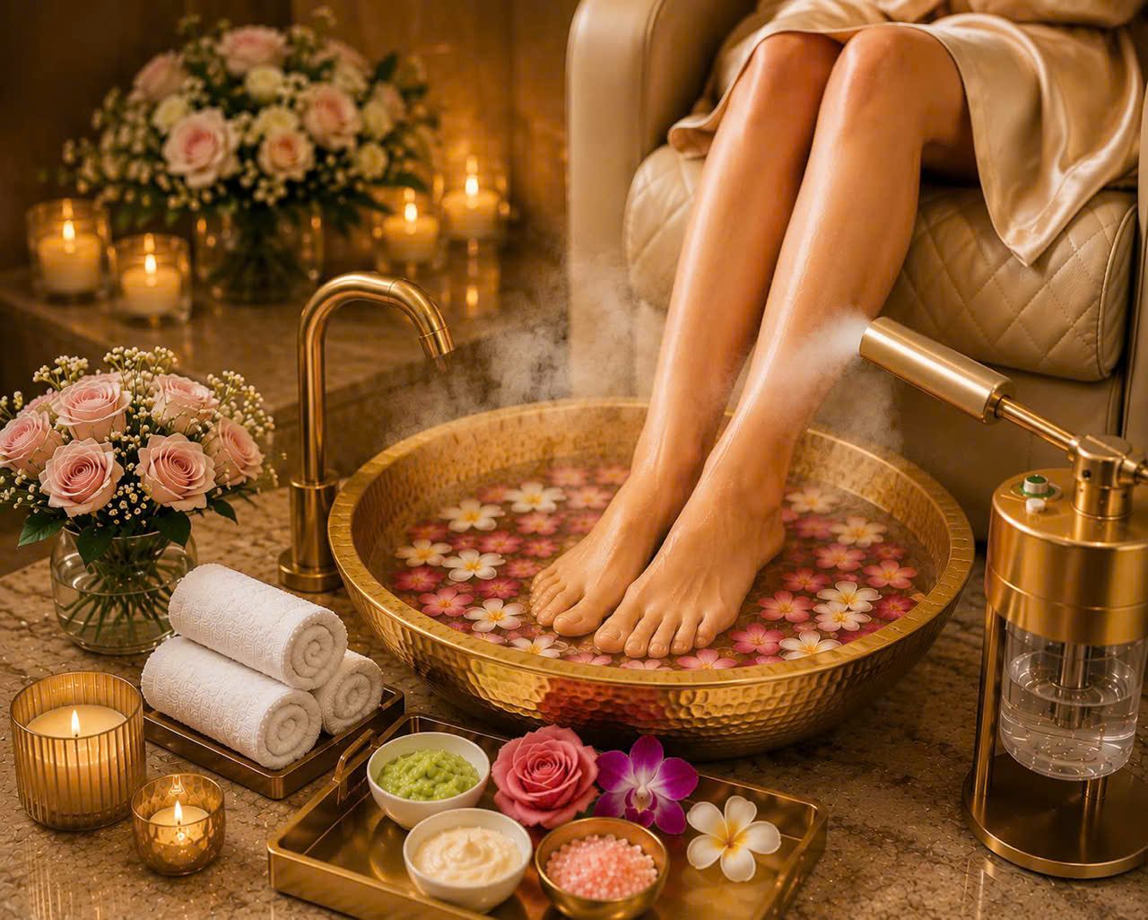 Relaxing Spa Pedicure Treatments